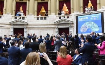 El oficialismo aprobó en Diputados la baja de la imputabilidad de 16 a 14 años