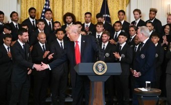 Donald Trump a Messi: 