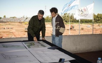Jorge Macri recibió a Colapinto en el autódromo, a días de la exhibición con Alpine en BAIRES