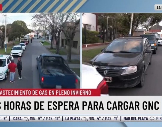Sin GNC: taxistas y remiseros cortarán la Autopista La Plata-Buenos Aires