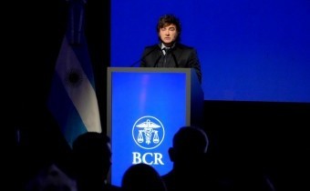 Javier Milei en la Bolsa de Comercio de Rosario: “por qué tanto ruido con la morosidad”