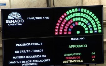 Senado aprobó la ley Inocencia Fiscal II para incentivar el ingreso de dólares al sistema financiero