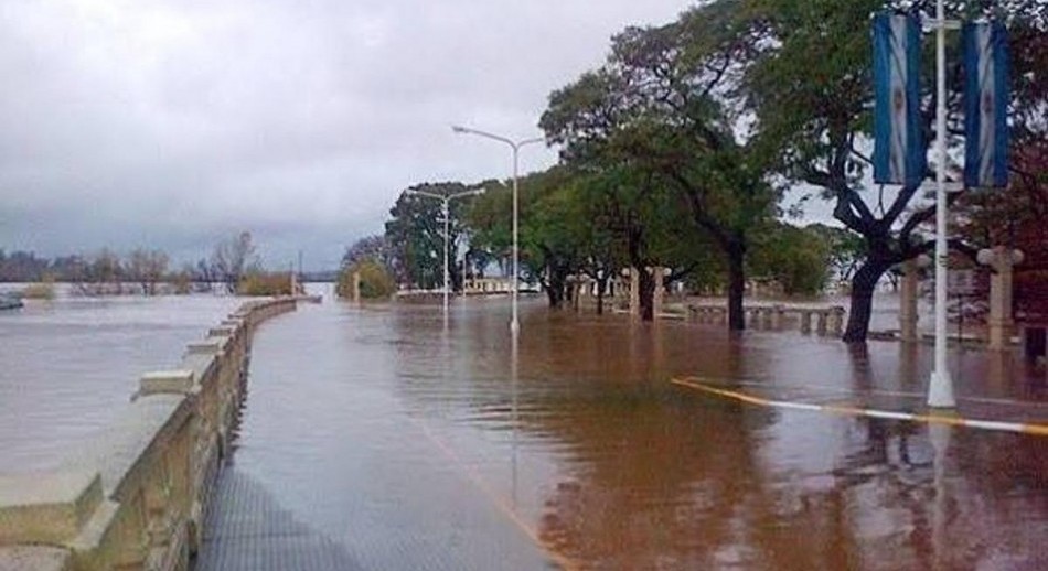 “El Niño” no da tregua en la zona de la Mesopotamia y el Litoral